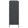 Stylish Anthracite Sideboard - Cold-rolled Steel 135x39x103.5 cm