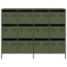 Stylish Olive Green Sideboard - 135x39x103.5 cm | Hipo Market