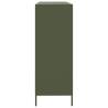 Stylish Olive Green Sideboard - 135x39x103.5 cm | Hipo Market