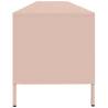 Stylish Pink TV Cabinet - Cold-Rolled Steel, 202x39x43.5 cm