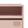 Stylish Pink TV Cabinet - Cold-Rolled Steel, 202x39x43.5 cm