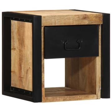 Bedside Cabinets 2 pcs - Solid Mango Wood | HipoMarket