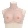 Silicone Breastplate Caucasian C Cup - Comfort & Realism