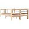 Wooden Bed Frame with Headboard 140x190 cm - HipoMarket