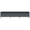 Stylish TV Cabinet Anthracite | Cold-Rolled Steel Storage Solution