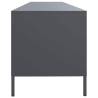 Stylish TV Cabinet Anthracite | Cold-Rolled Steel Storage Solution