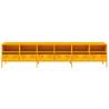 Stylish Mustard Yellow TV Cabinet - Durable Steel Design