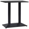 Bistro Table Leg Black - Industrial Cast Iron 70x40x72 cm