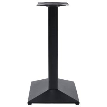 Bistro Table Leg Black - Industrial Cast Iron 70x40x72 cm