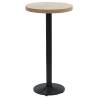 Bistro Table Leg Black Ø43x107 cm - Industrial Style