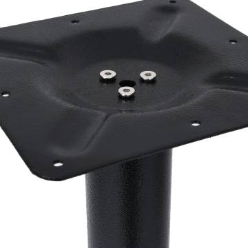 Bistro Table Leg Black Ø43x107 cm - Industrial Style