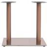 Bistro Table Leg Brass - Stylish Stainless Steel Design 70x40x72cm