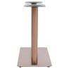 Bistro Table Leg Brass - Stylish Stainless Steel Design 70x40x72cm