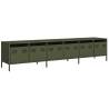 Olive Green TV Cabinet - Stylish Storage Solution | HipoMarket