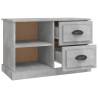 Stylish Concrete Grey TV Cabinet - 73x35.5 cm | HipoMarket