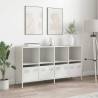 White Sideboard 135x39 cm | Cold-rolled Steel Storage Solution