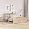 King Size Bed Frame with Headboard - 150x200 cm