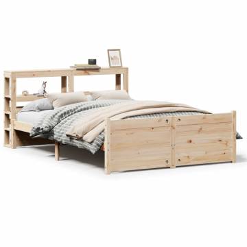 King Size Bed Frame with Headboard - 150x200 cm