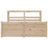 King Size Bed Frame with Headboard - 150x200 cm