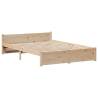 King Size Bed Frame with Headboard - 150x200 cm