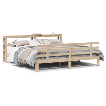 Super King Bed Frame with Headboard - 180x200 cm | HipoMarket