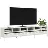  TV Cabinet White 202x39x43.5 cm Cold-rolled Steel Colour white Quantity in Package 1 Width 202 cm 