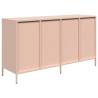 Stylish Pink Sideboard 135x39 cm - Durable Cold-rolled Steel