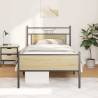 Sonoma Oak Bed Frame 100x190 cm - Stylish & Durable Design