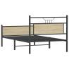 Sonoma Oak Bed Frame 100x190 cm - Stylish & Durable Design