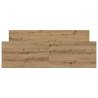 Artisan Oak Bed Frame 140x200cm | Durable Engineered Wood