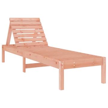 Sun Loungers 2 pcs - Solid Douglas Wood | Hipomarket