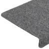 Self-Adhesive Stair Mats - 20 Pcs Light Grey (65x21 cm)