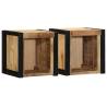  Bedside Cabinets 2 pcs 40x35x40 cm Solid Rough Wood Mango Colour brown Size 40 x 35 x 40 cm Quantity in Package 2 Material solid rough mango wood 