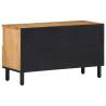 Stylish Solid Mango Wood TV Cabinet - 80x33x46 cm