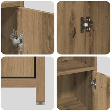 4 Piece Artisan Oak Bathroom Furniture Set | Hipo Market