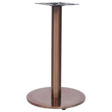 Bistro Table Leg Gold Ø45x72 cm - Stainless Steel Elegance