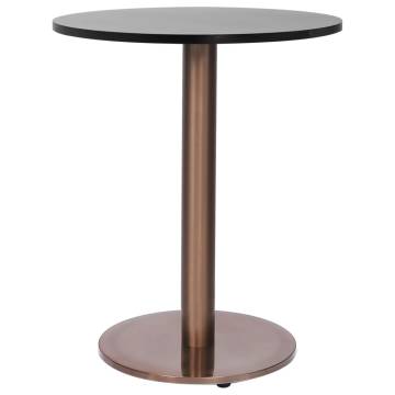 Bistro Table Leg Gold Ø45x72 cm - Stainless Steel Elegance