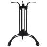 Bistro Table Leg Black Ø60x72 cm - Cast Aluminium | Hipo Market