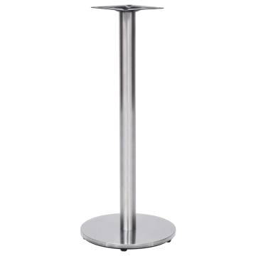 Stainless Steel Bistro Table Leg Ø45x107 cm - Silver