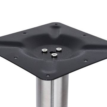 Stainless Steel Bistro Table Leg Ø45x107 cm - Silver