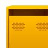 Stylish Mustard Yellow Sideboard - 135x39x103.5 cm