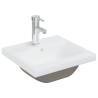 Stylish Bathroom Sink Cabinet with Basin & Faucet - Concrete Grey