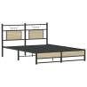 Sonoma Oak King Size Bed Frame 150x200 cm - Durable & Stylish