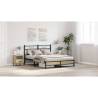 Sonoma Oak King Size Bed Frame 150x200 cm - Durable & Stylish