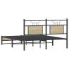 Sonoma Oak King Size Bed Frame 150x200 cm - Durable & Stylish