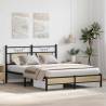 Sonoma Oak Bed Frame 140x200 cm - Stylish & Durable Design