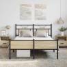 Sonoma Oak Bed Frame 137x190 cm | Durable Engineered Wood