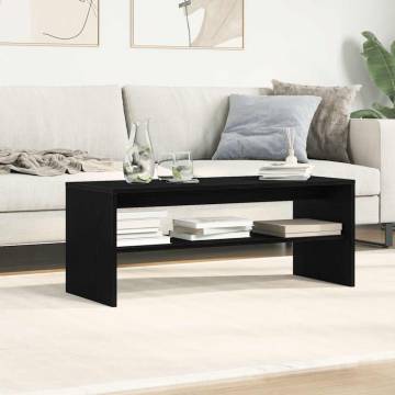 Black Oak TV Cabinet 100x40 cm - Stylish Storage Solution