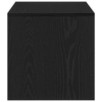 Black Oak TV Cabinet 100x40 cm - Stylish Storage Solution