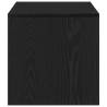 Black Oak TV Cabinet 100x40 cm - Stylish Storage Solution